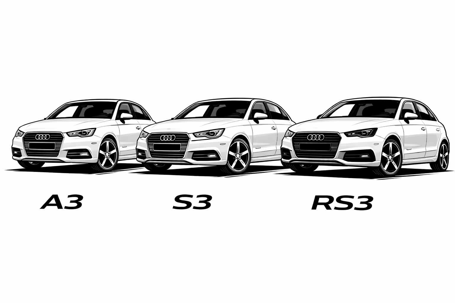 Audi A3 S3 RS3